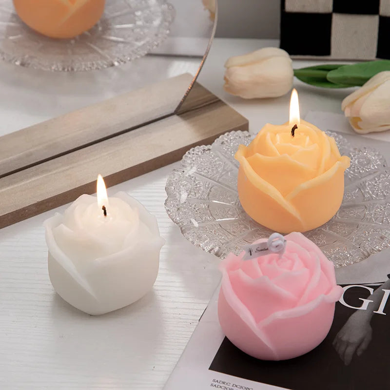 Rose Candle